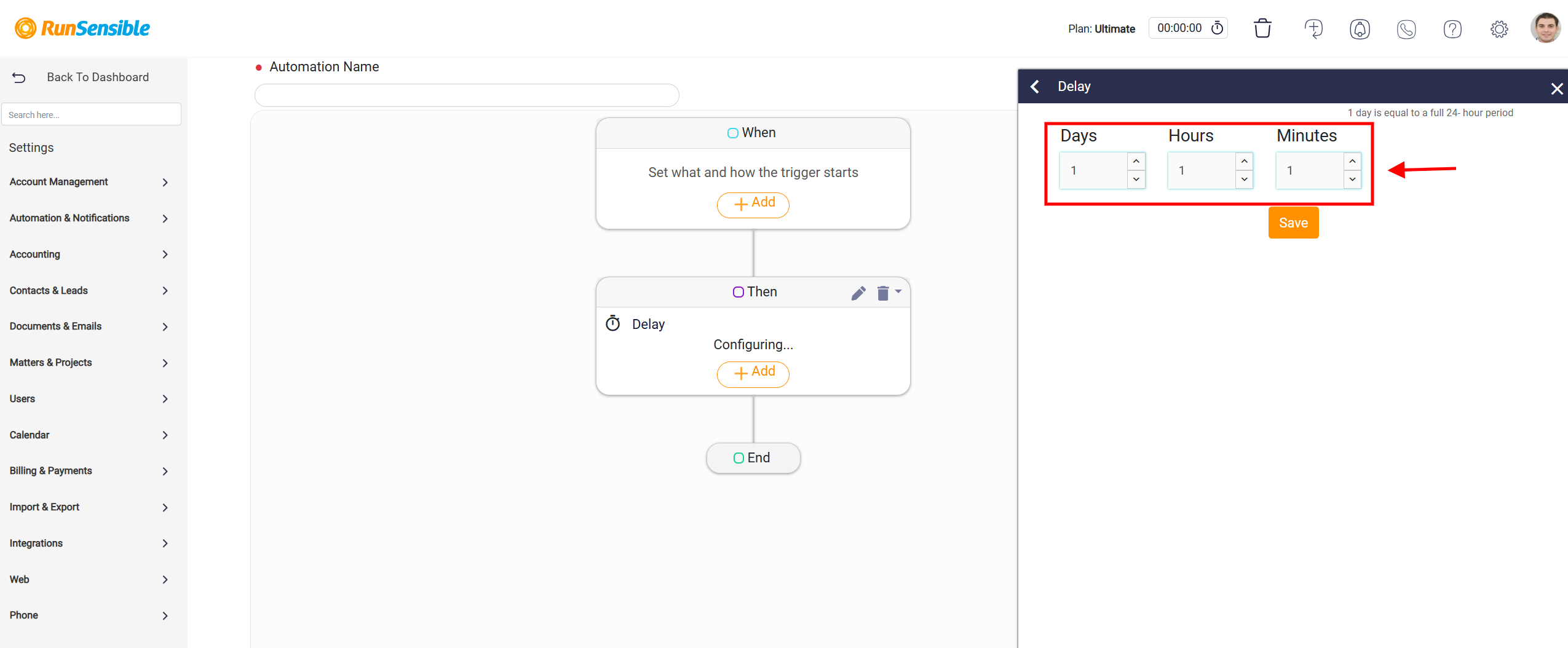 Creating a New Automation