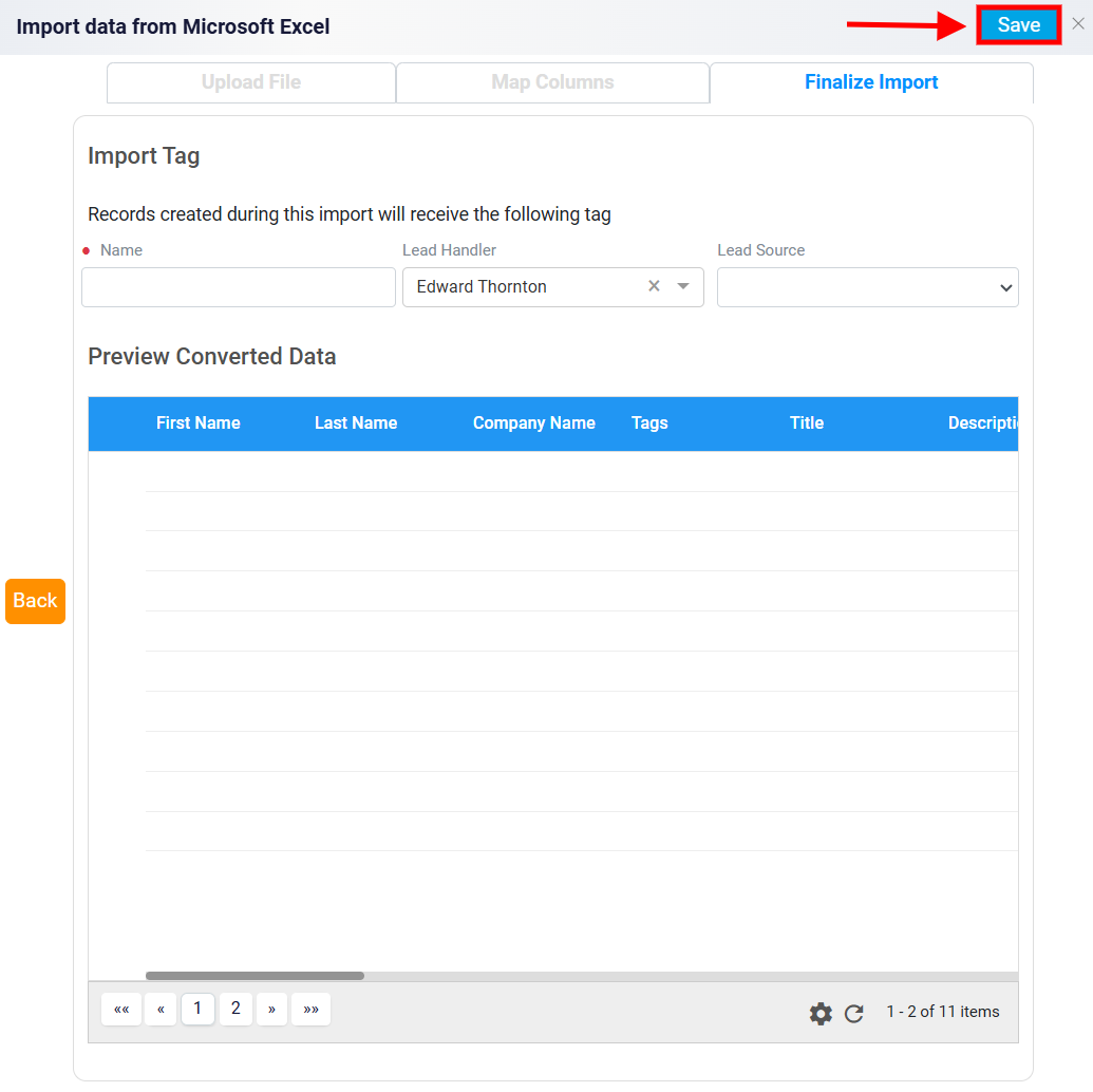 Importing and Managing Data